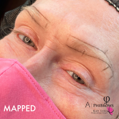 Renee Microblading Mapped Kayana Beauty Claremont